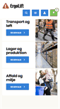 Mobile Screenshot of ergolift.dk