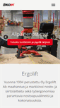 Mobile Screenshot of ergolift.fi